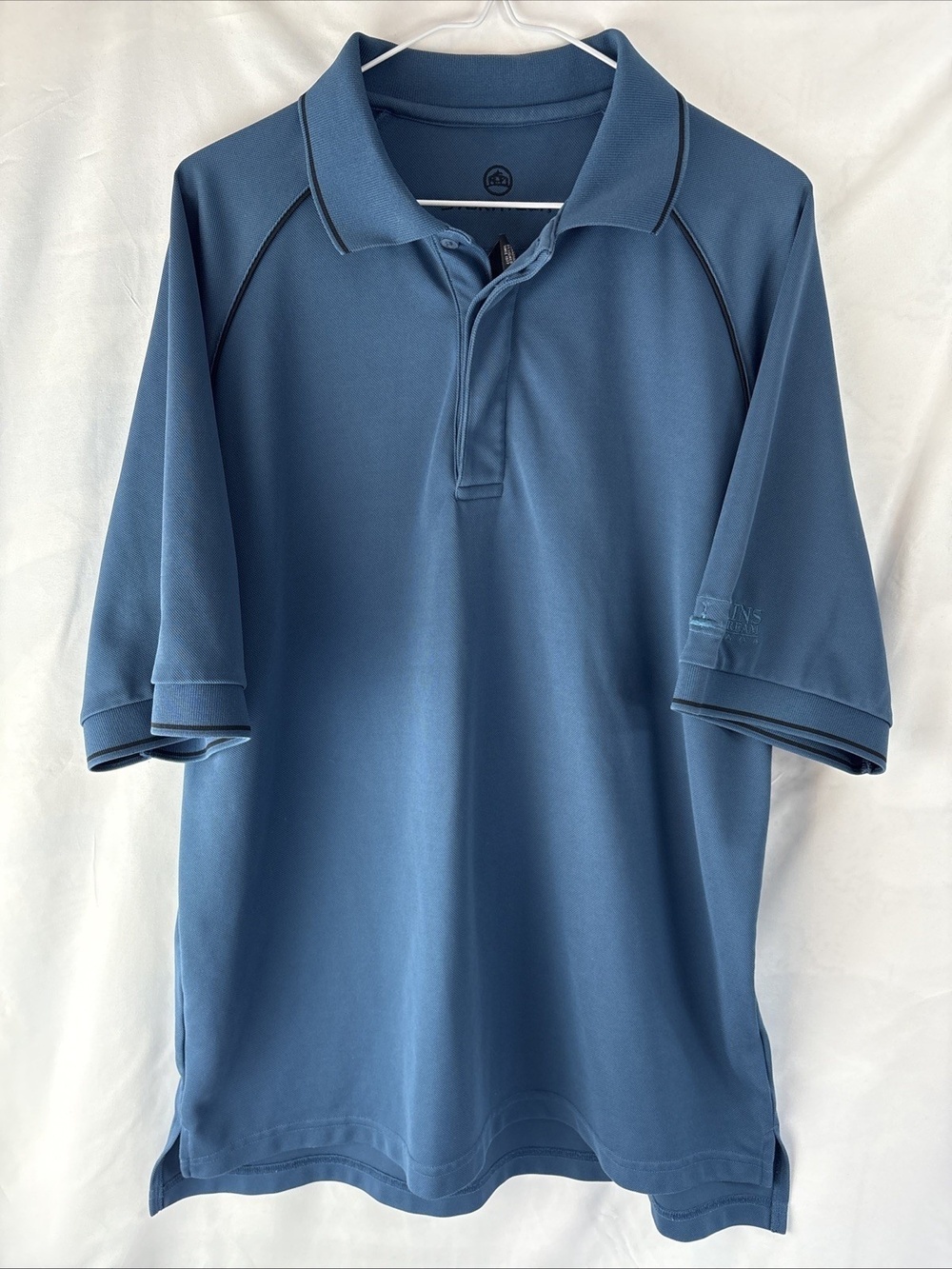 Stormtech Men's Golf Polo Shirt XL Navy Blue Short Sleeve 180/96A